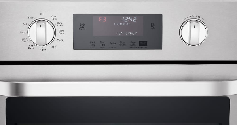LG LSWS306ST 30 Inch Single Electric Wall Oven with Convection, Meat Probe, EasyClean, 4.7 cu