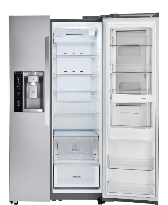 LG LSXC22396S 36 Inch Counter Depth Side by Side Smart Refrigerator