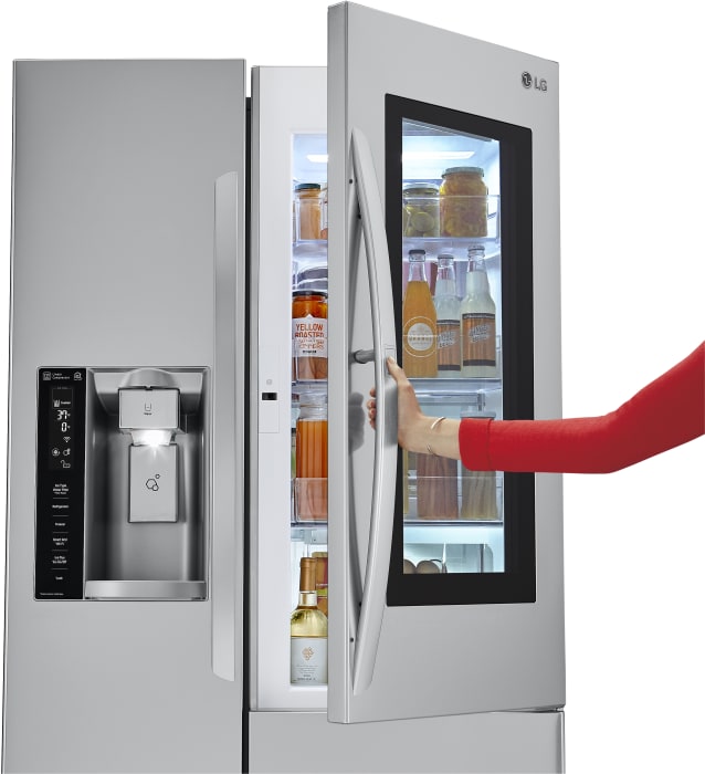LG LSXC22396S 36 Inch Counter Depth Side by Side Smart Refrigerator