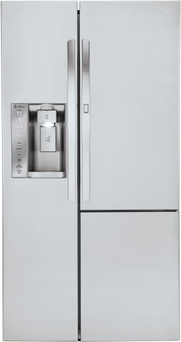 LG LSXS26466S 26 cu. ft. Side by Side Refrigerator with Door-in