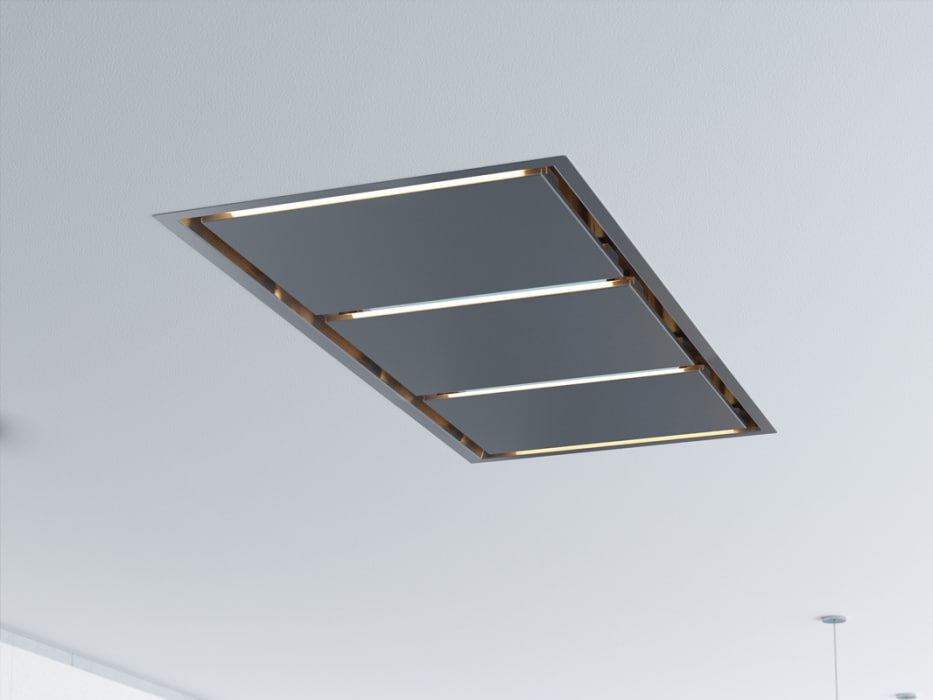 Zephyr ALUE63ASX 64 Inch Island Hood with Tri-Level LED Lighting