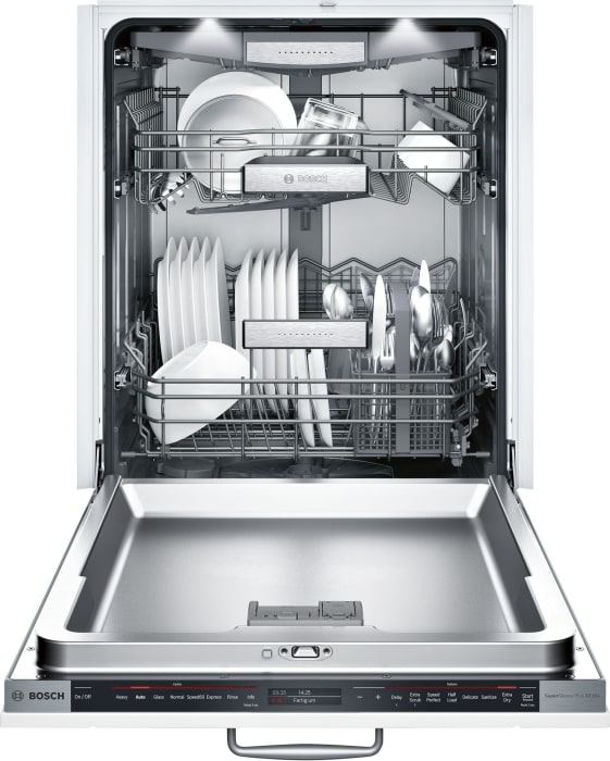 Bosch SHV89PW73N 24 Inch Fully Integrated BuiltIn Panel Ready Dishwasher with 15 Place Setting