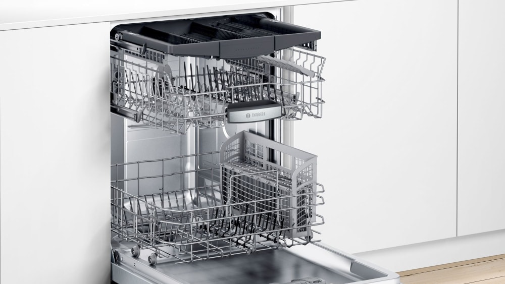 Bosch SHX878ZD5N 24 Inch Fully Integrated BuiltIn Dishwasher with 16 Place Setting Capacity, 6