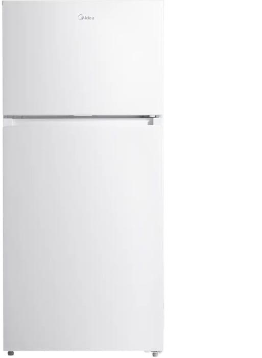 Midea MRT14D3BWW 28 Inch Freestanding Top Freezer Refrigerator