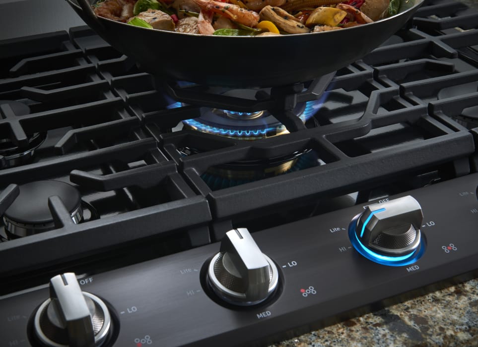 Samsung NA30K7750TG 30 Inch Gas Cooktop with 5 Sealed Burners, 22,000