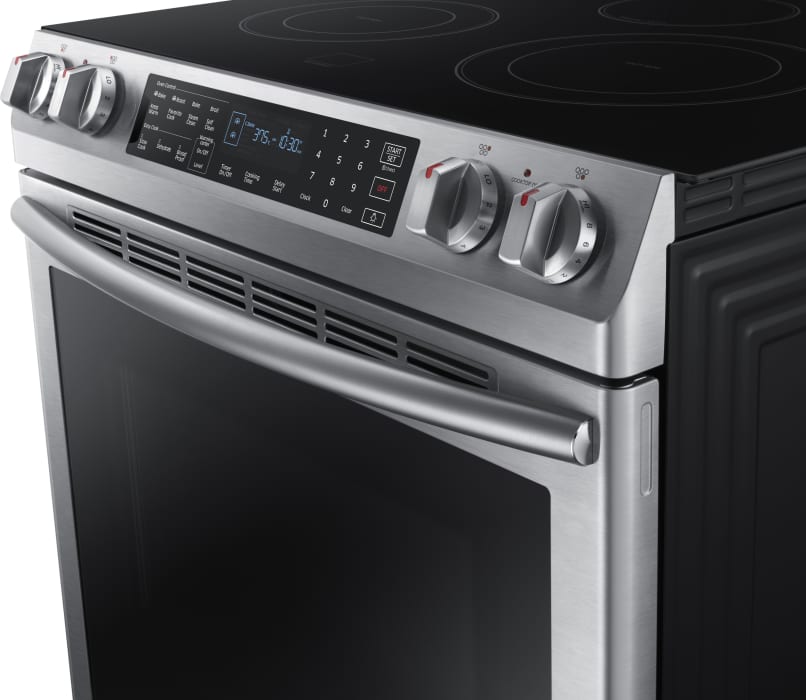 Samsung NE58K9430SS 30 Inch Slidein Electric Range with 5 Smoothtop