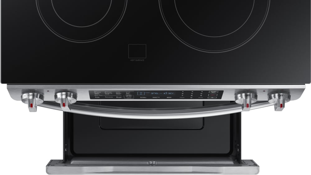 Samsung NE58K9430SS 30 Inch Slidein Electric Range with 5 Smoothtop