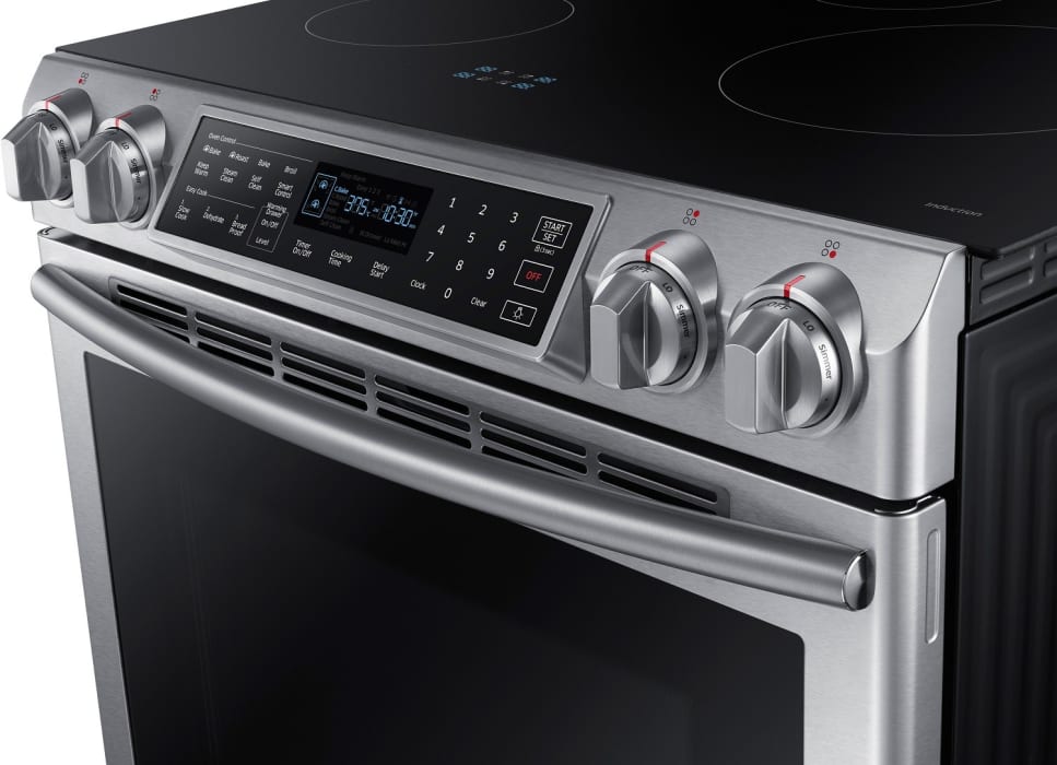 Samsung NE58K9560WS 30 Inch Induction Slidein Range with 4 Induction
