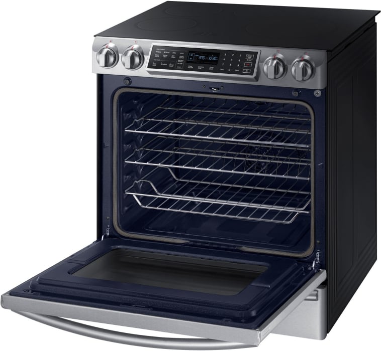 Samsung NE58K9560WS 30 Inch Induction Slidein Range with 4 Induction