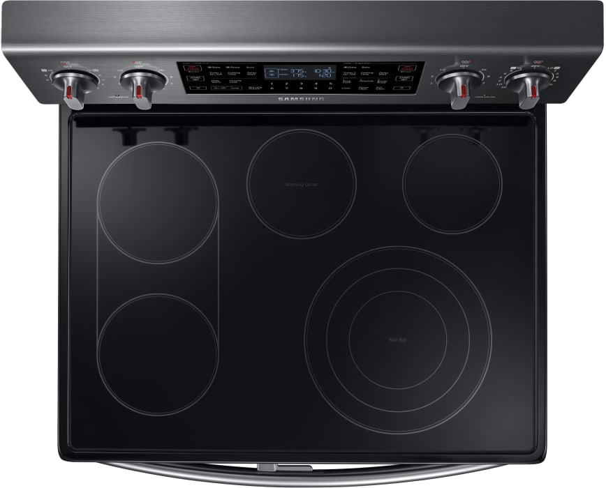 Samsung NE59J7850WG 30 Inch Freestanding Electric Range with 5 Heating