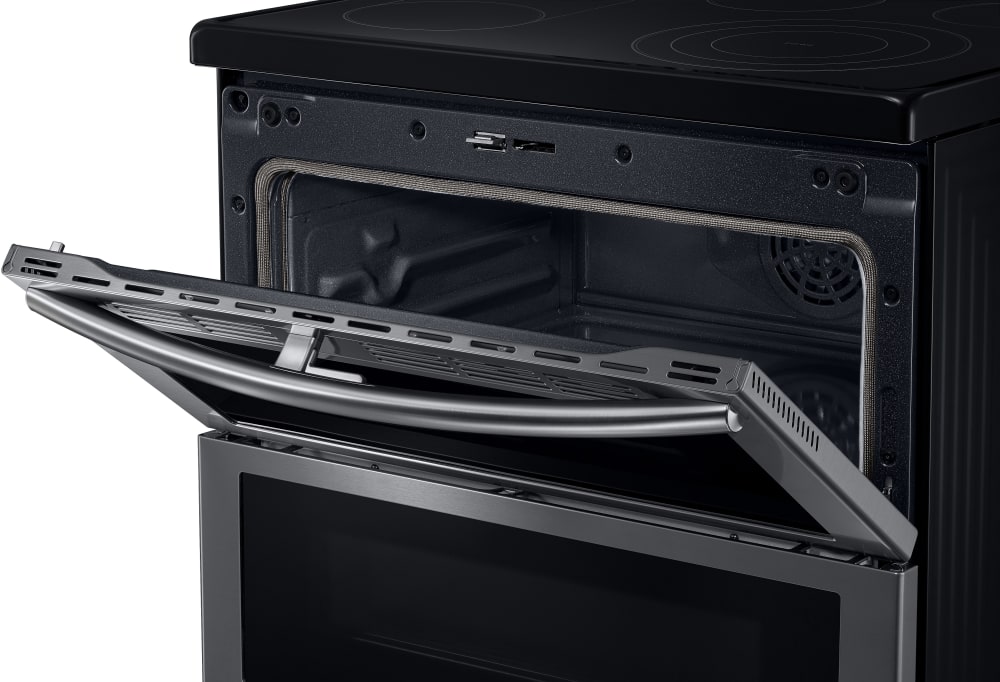 Samsung NE59J7850WG 30 Inch Freestanding Electric Range with 5 Heating