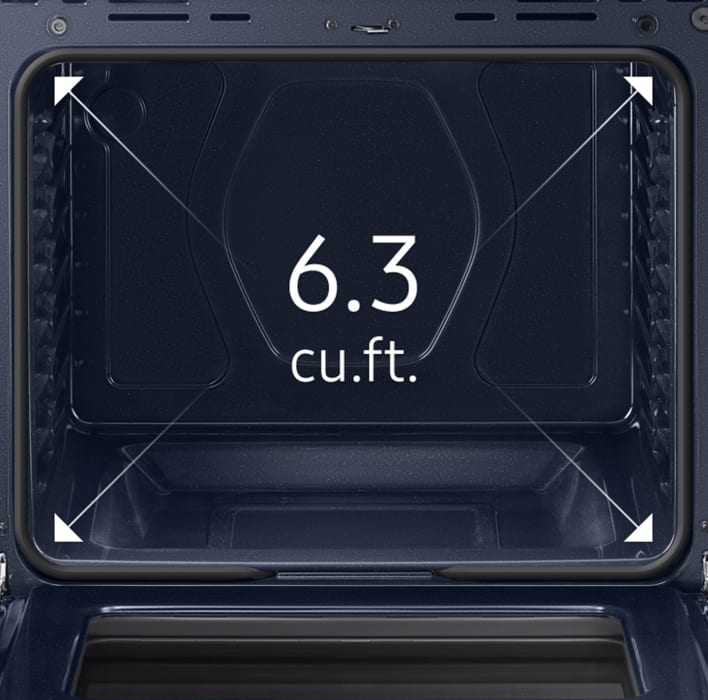 Samsung NE63B8211SS 30 Inch SlideIn Induction Smart Range with 4