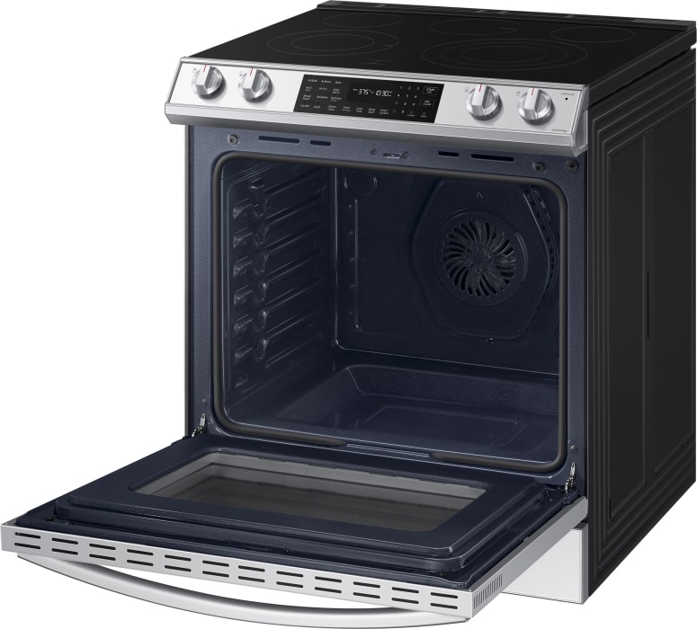 Samsung NE63BB851112 30 Inch SlideIn Smart Electric Range with 5
