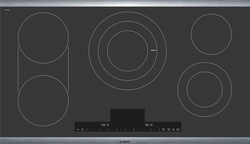 Bosch 5 burner electric cooktop new arrivals
