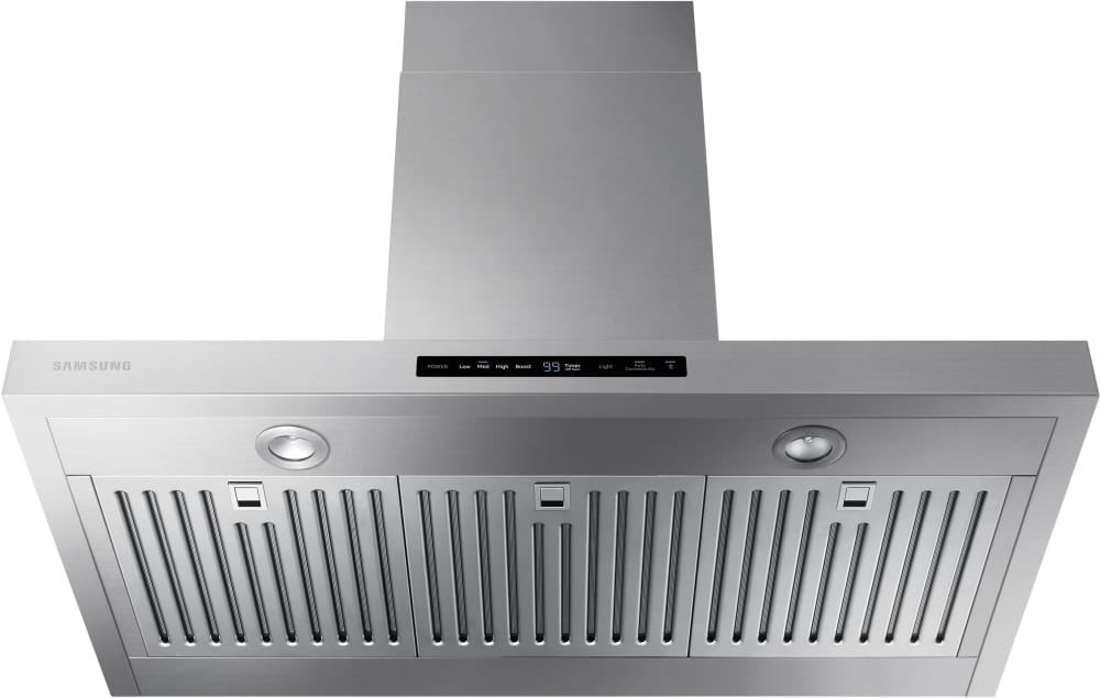 Samsung NK36K7000WS 36 Inch Smart Wall Mount Chimney Range Hood with Wi