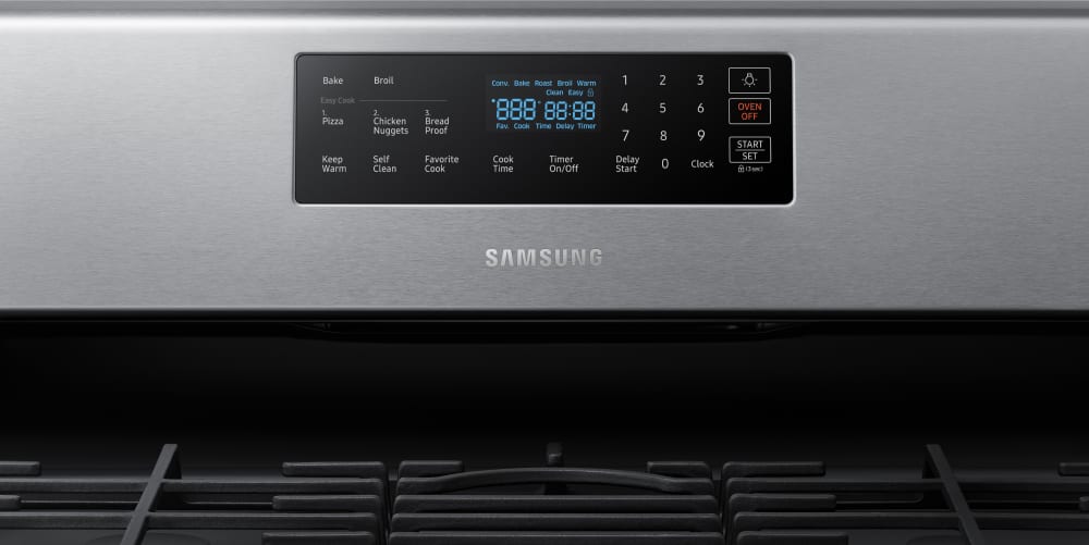 Samsung NX58R4311SS 30 Inch Freestanding Gas Range with 4 Sealed