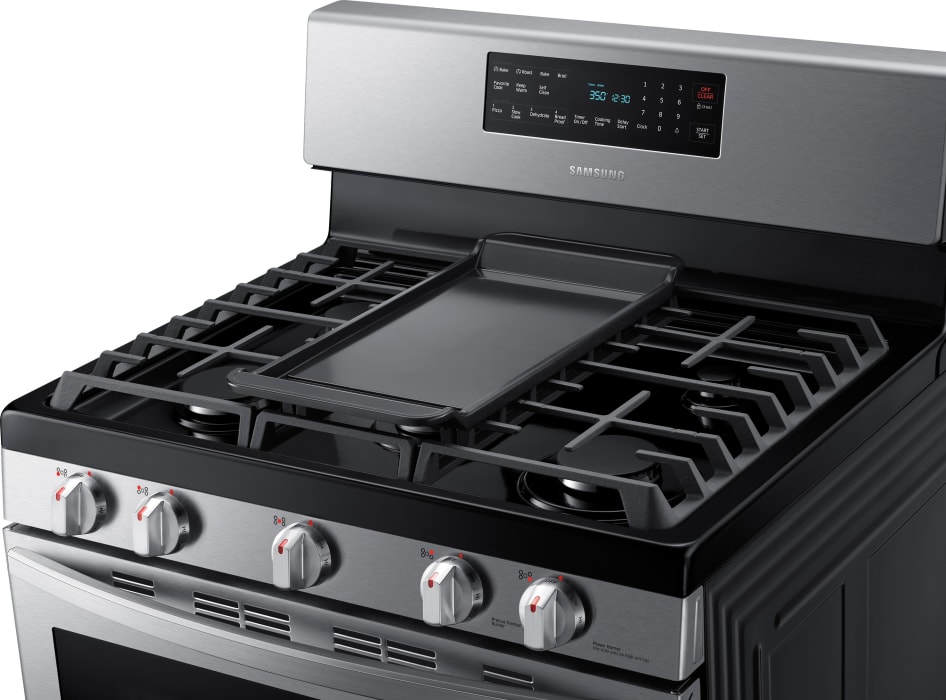 Samsung NX58T7511SS 30 Inch Freestanding Gas Range with 5 Sealed