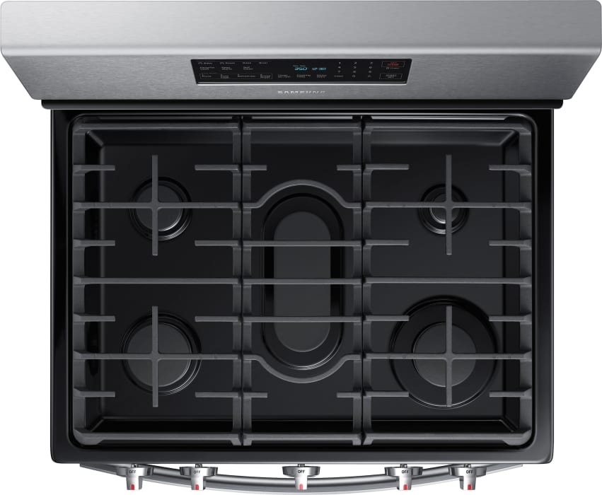 Samsung NX58T7511SS 30 Inch Freestanding Gas Range with 5 Sealed