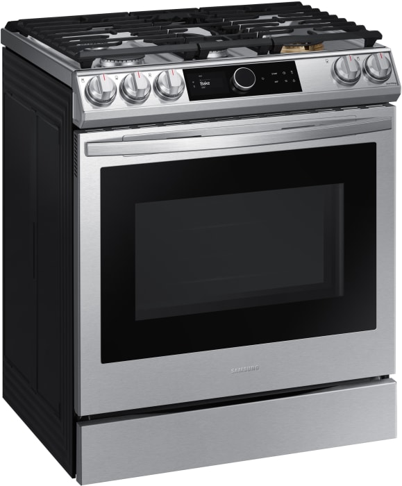 Samsung NX60T8711SS 30 Inch SlideIn Gas Smart Range with 5 Sealed