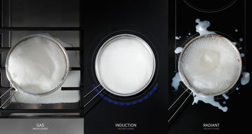 Samsung NZ30A3060UK 30 Inch Induction Cooktop with 4 Induction Elements