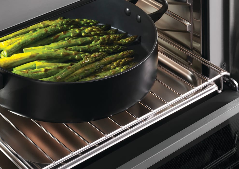 Fisher & Paykel OM24NDB1 24 Inch Single Convection Speed Electric Wall Oven with 1.3 cu. ft