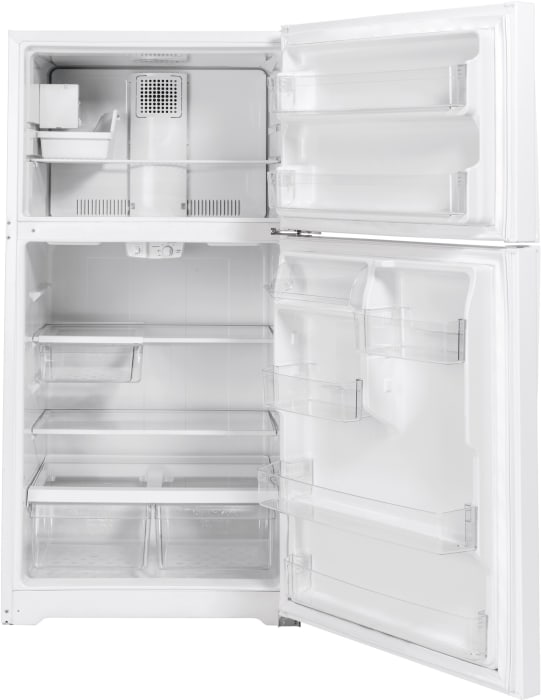 GE GIE22JTNRWW 33 Inch Top Freezer Refrigerator with 21.9 cu. ft