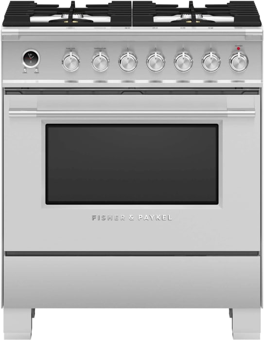 Fisher & Paykel OR30SCG6X1 30 Inch Freestanding Dual Fuel Range
