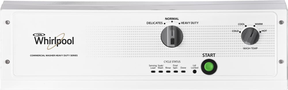 Whirlpool CAE2743BQ 27 Inch Top Load Commercial Washer with Auto Load