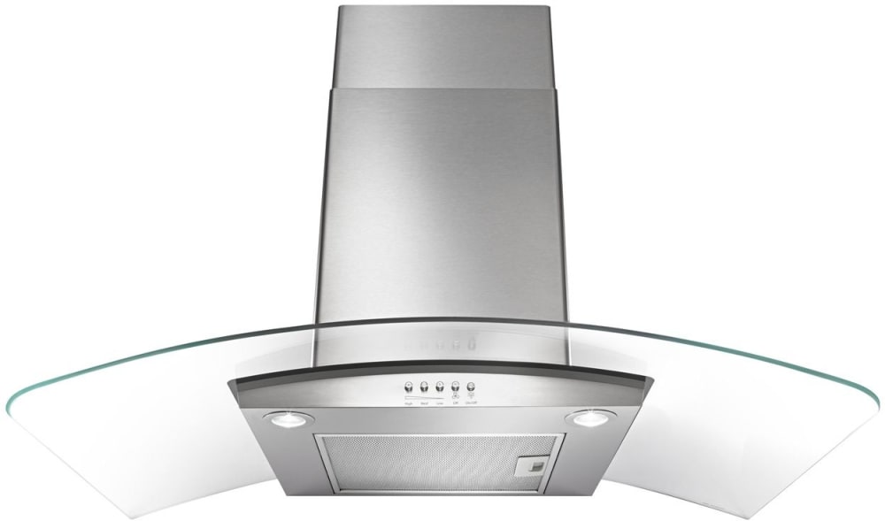 Whirlpool WVW51UC0FS 30 Inch Concave Glass Wall Mount Range Hood with