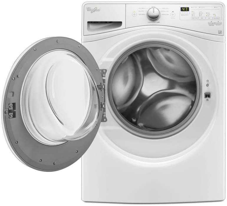 Whirlpool WFW75HEFW 27 Inch Front Load Washer with Steam Technology