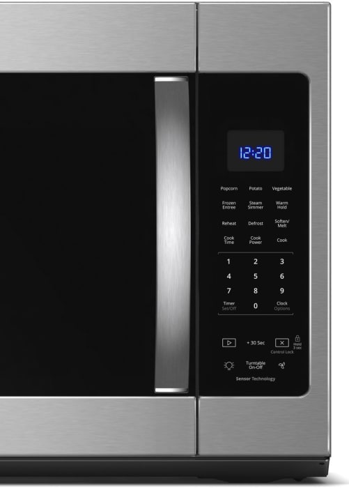 Whirlpool WMH32519HZ 1.9 OvertheRange Microwave with Sensor Cooking