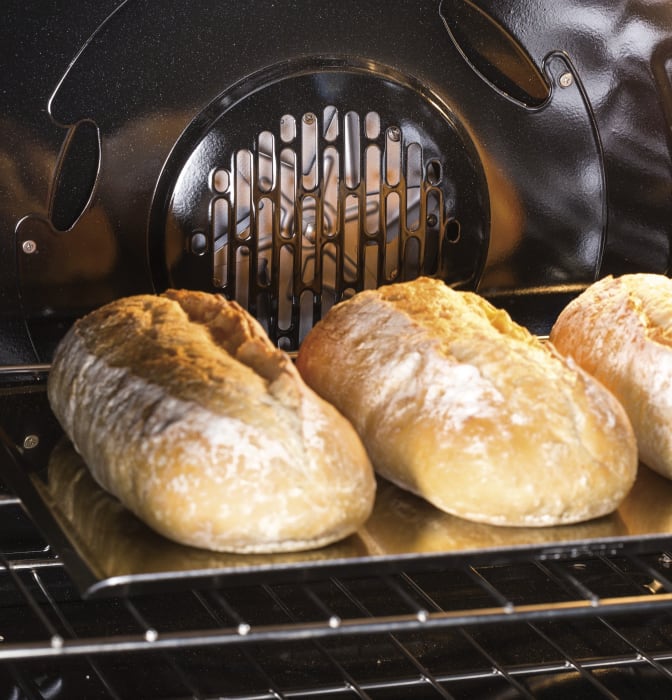 GE PB911SJSS 30 Inch Freestanding Electric Range with True Convection