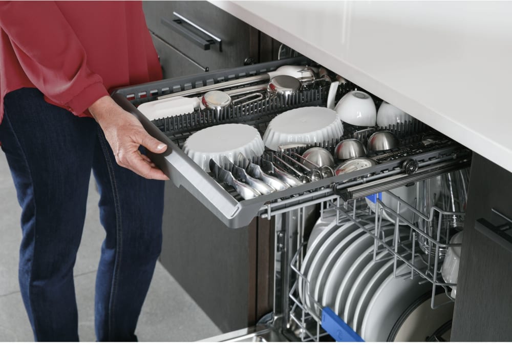 GE PDT755SYRFS 24 Inch Fully Integrated Smart Dishwasher with up to 16