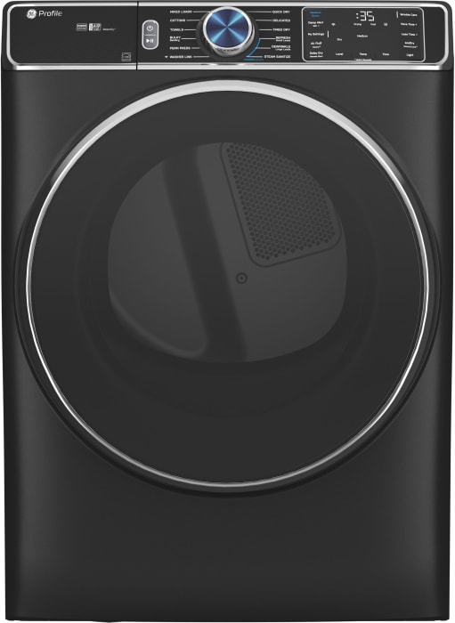 GE PFD95GSPTDS 28 Inch Gas Smart Dryer with 7.8 Cu. Ft. Capacity, 12 Dry Cycles, 4 Way Venting