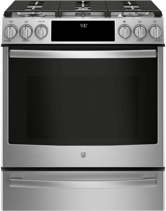 Ge Pgs930selss 30 Inch Smart Slide In Gas Range With Wifi Connect