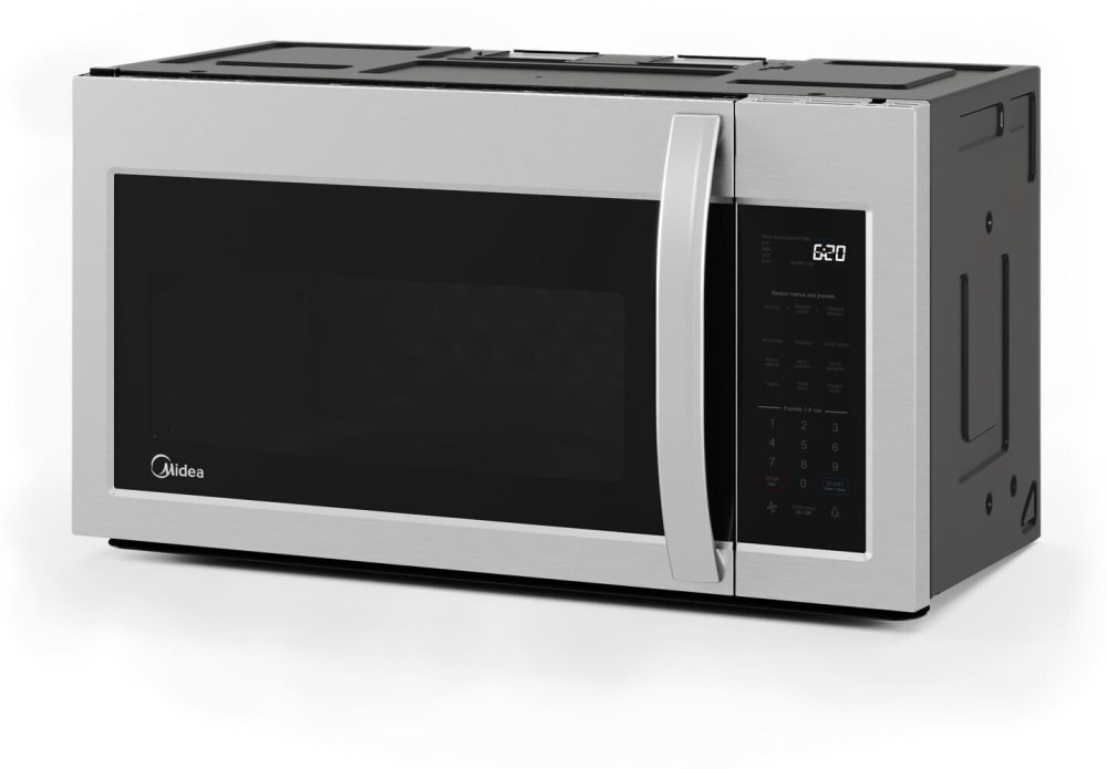 Midea MMO19S3AST 30 Inch OvertheRange Microwave with 1.9 Cu. Ft. Capacity, 1000Watt Cooking