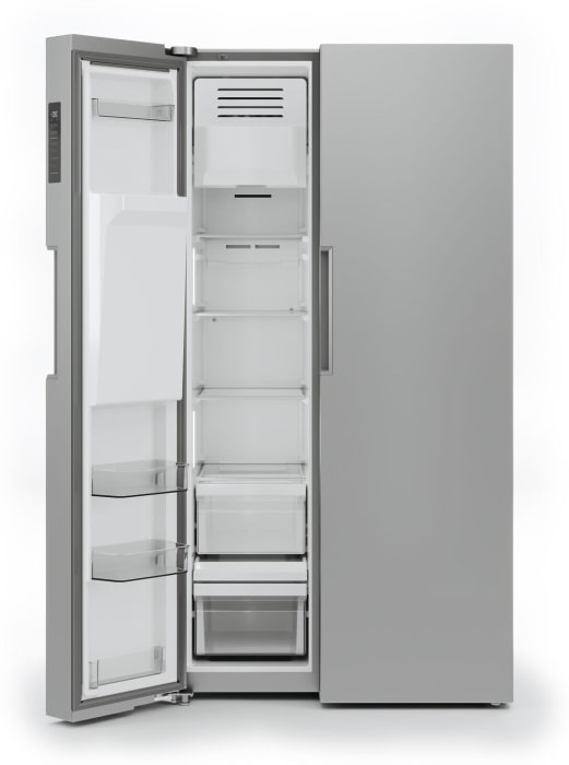 Midea MRS26D5AST 36 Inch Freestanding Side by Side Refrigerator with 26