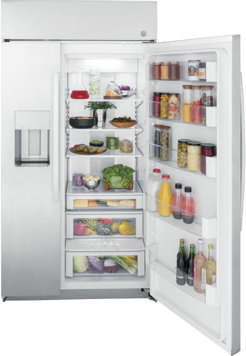 GE PSB42YSNSS 42 Inch Counter Depth Built-In Side by Side Smart ...