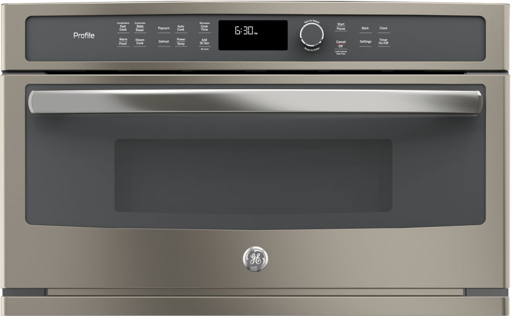 GE Profile 30 in. 1.7 cu.ft Built-In Microwave with 10 Power Levels &  Sensor Cooking Controls - Stainless Steel
