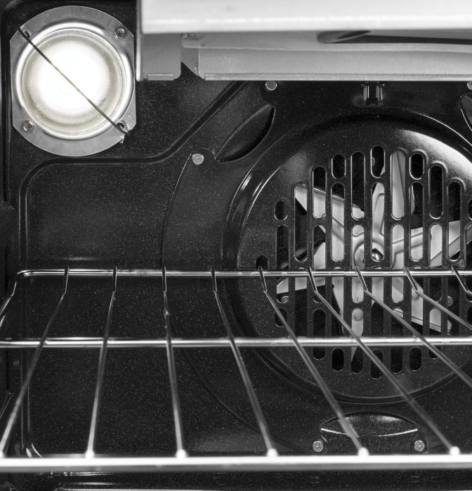 Haier QGAS740RMSS 24 Inch Freestanding Gas Range with 4 Sealed Burners, 2.9 cu. ft. Oven