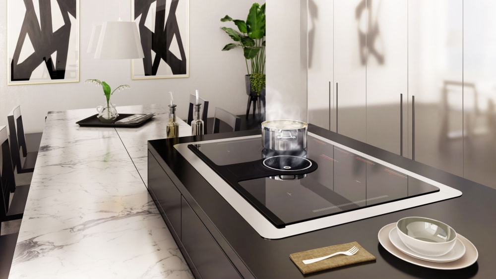 Elica ENT432BL 32 Inch NikolaTesla One Induction Cooktop with 4 Cooking