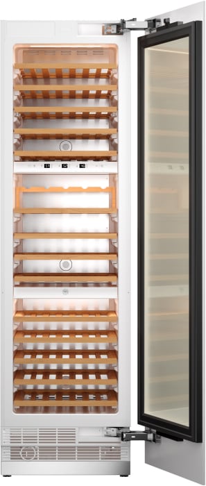 Bertazzoni REF24WCBPNV 24 Inch Panel Ready Triple Zone Wine Cooler