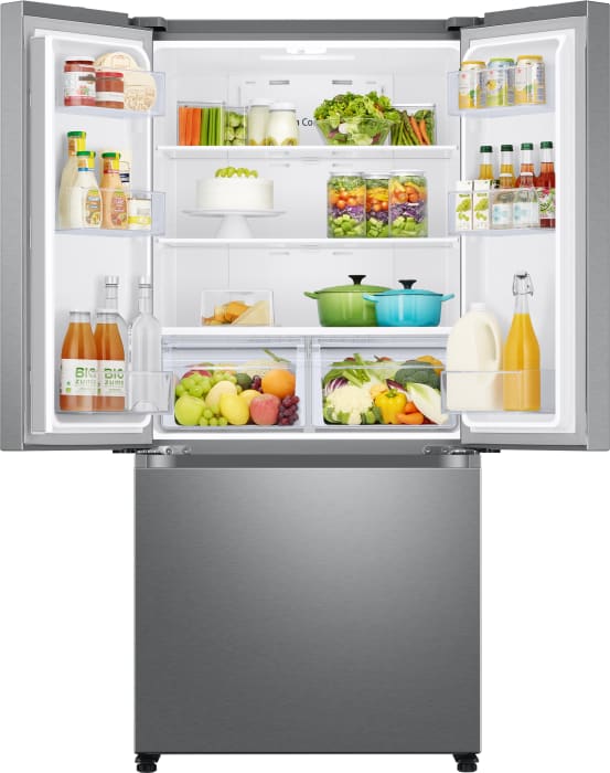 Samsung RF18A5101SR 33 Inch Counter Depth French Door Smart