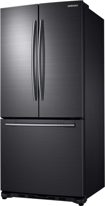 Samsung RF18HFENBSG 33 Inch Counter Depth French Door Refrigerator with ...