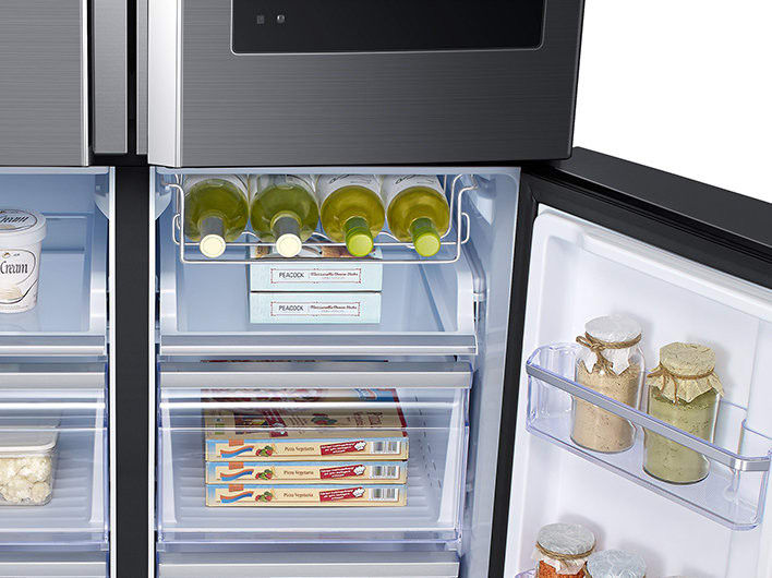 Samsung RF22M9581SG 36 Inch Counter Depth 4Door French Door Refrigerator with Family Hub