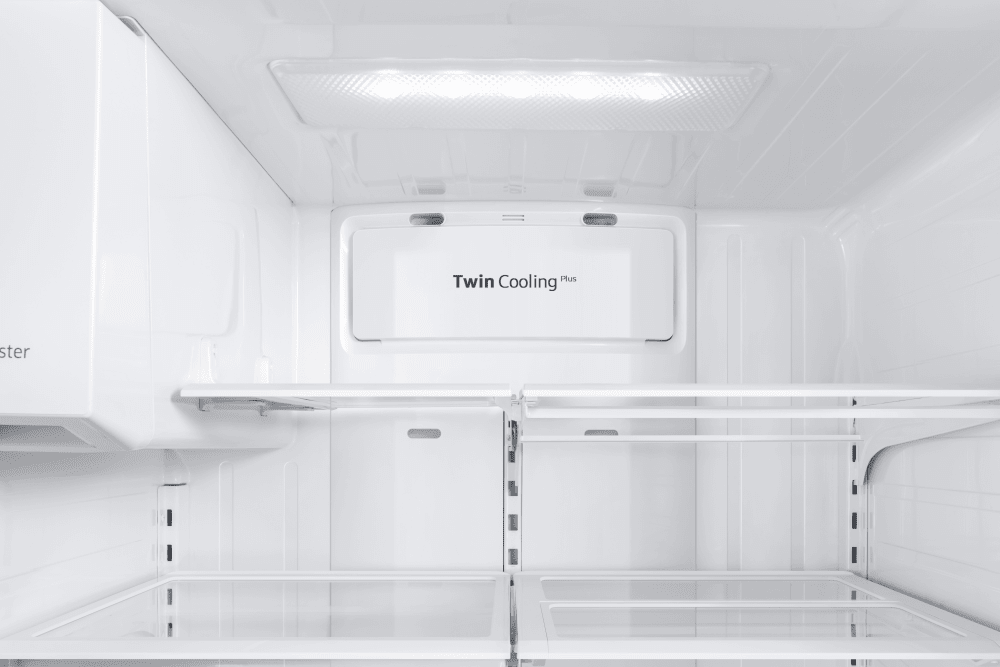 Samsung RF265BEAESG 36 Inch French Door Refrigerator with Family Hub
