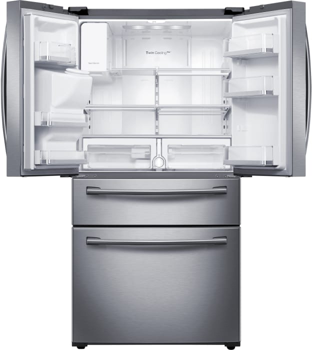 RF28HMEDBSR Samsung Stainless Steel 36" French Door Refrigerator w/LED