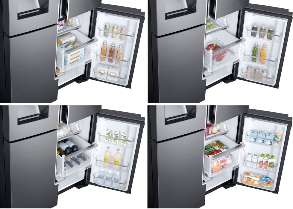 Samsung RF28K9070SG 36 Inch 4Door French Door Refrigerator with 28.1