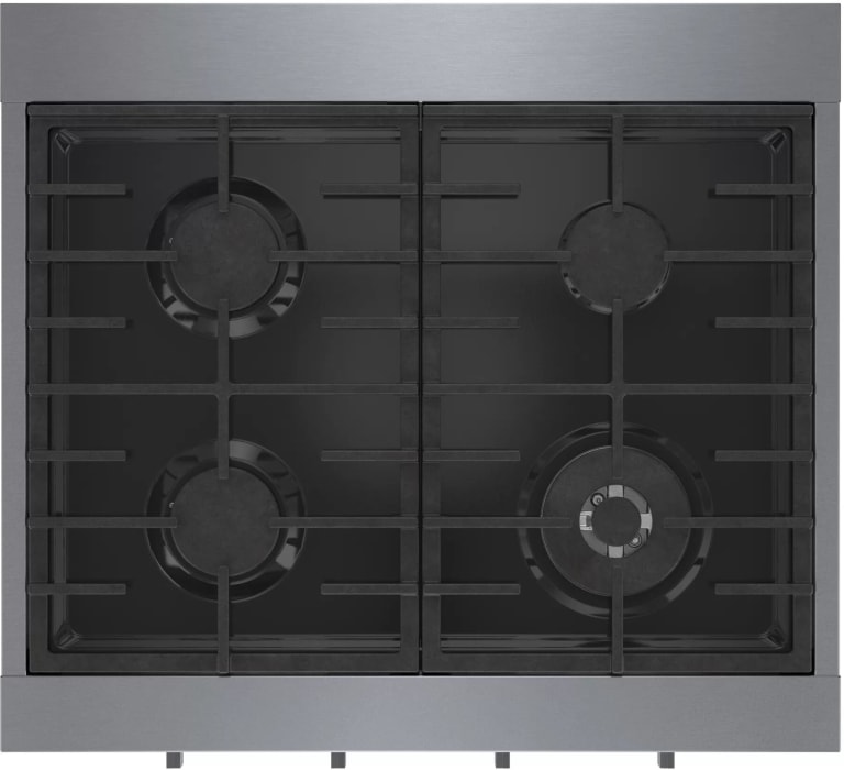 Bosch RGM8058UC 30 Inch Gas Rangetop with 4 Sealed Burners, DishwasherSafe Continuous Grates