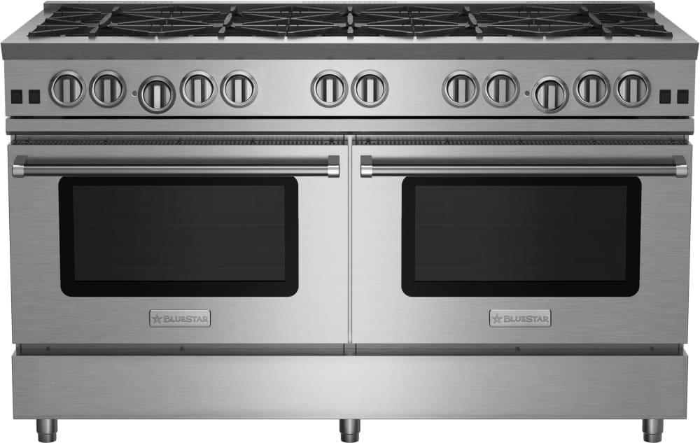BlueStar RNB6010BV2 60 Inch Freestanding Gas Range with 10 Open